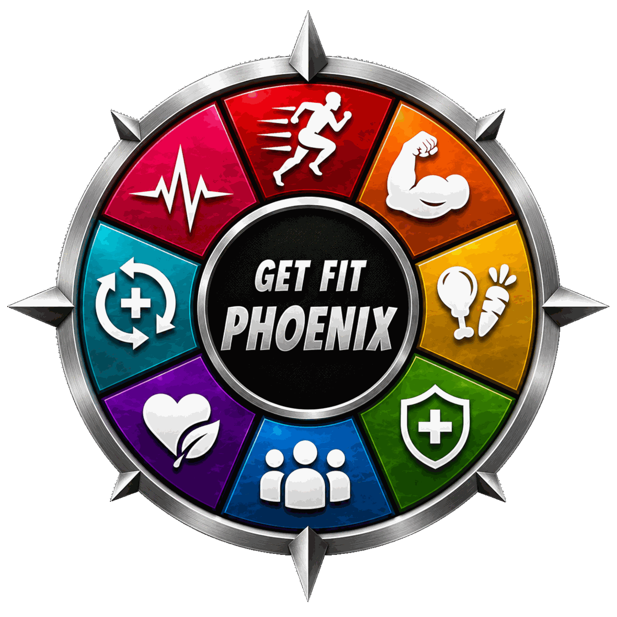 Get Fit Phoenix category navigation